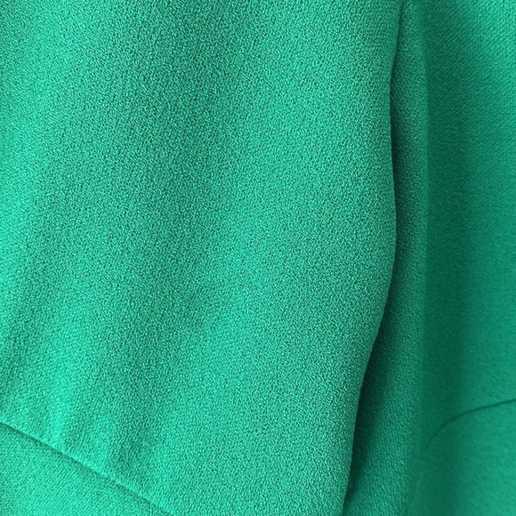 TIBI Stretch-Crepe Bell-Sleeve Cocktail Midi Dress - Picture 9 of 9